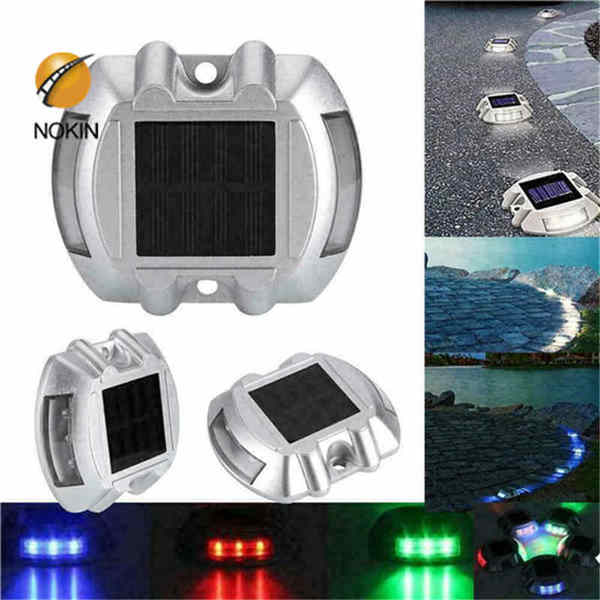 Flashing Led Solar Road Marker For Park-Nokin Solar Road Markers